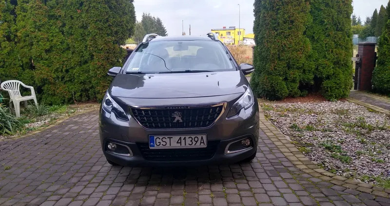 skwierzyna Peugeot 2008 cena 39000 przebieg: 114900, rok produkcji 2017 z Skwierzyna